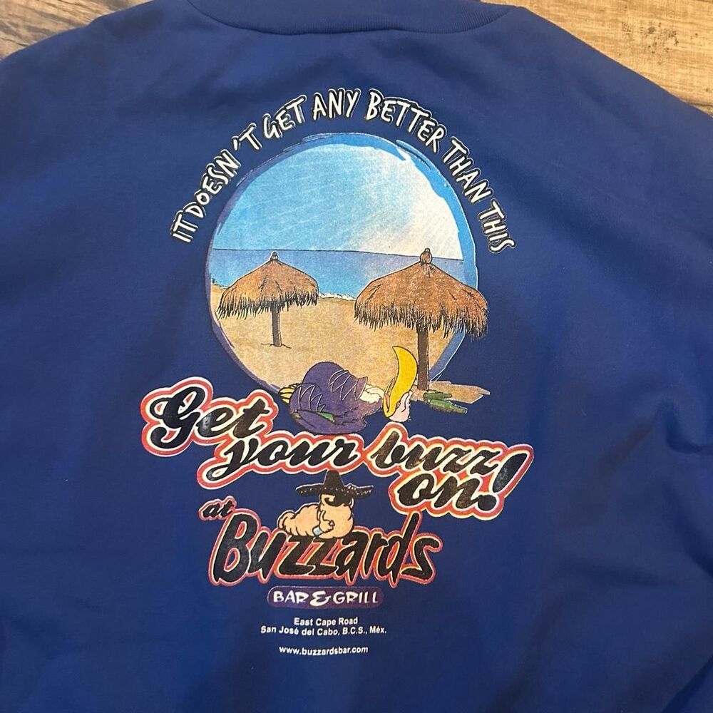 Unbranded Men's Blue Hoodie